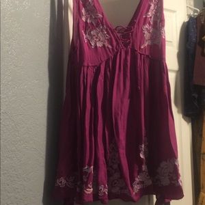 Free people embroidered dress